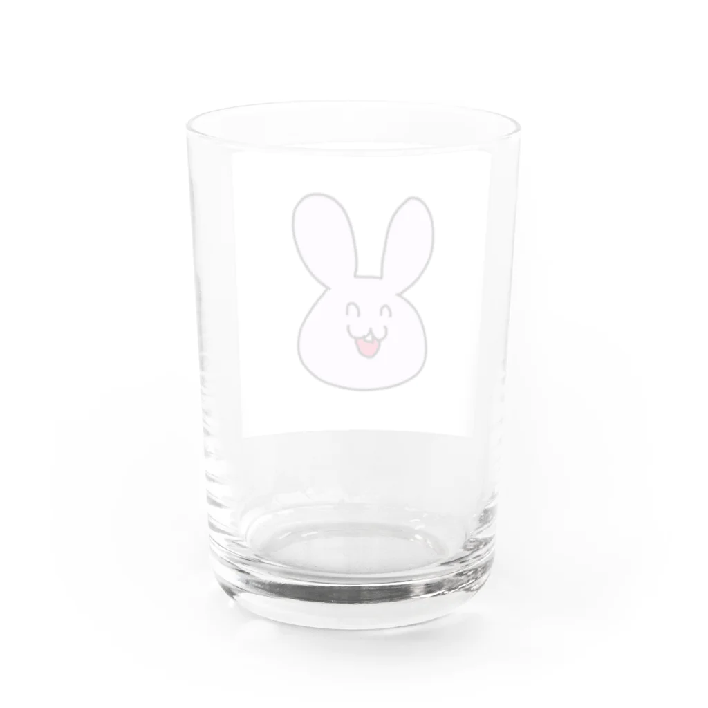 うさぎの店（星野希望）の【星野希望】うさぎ🐰 Water Glass :back