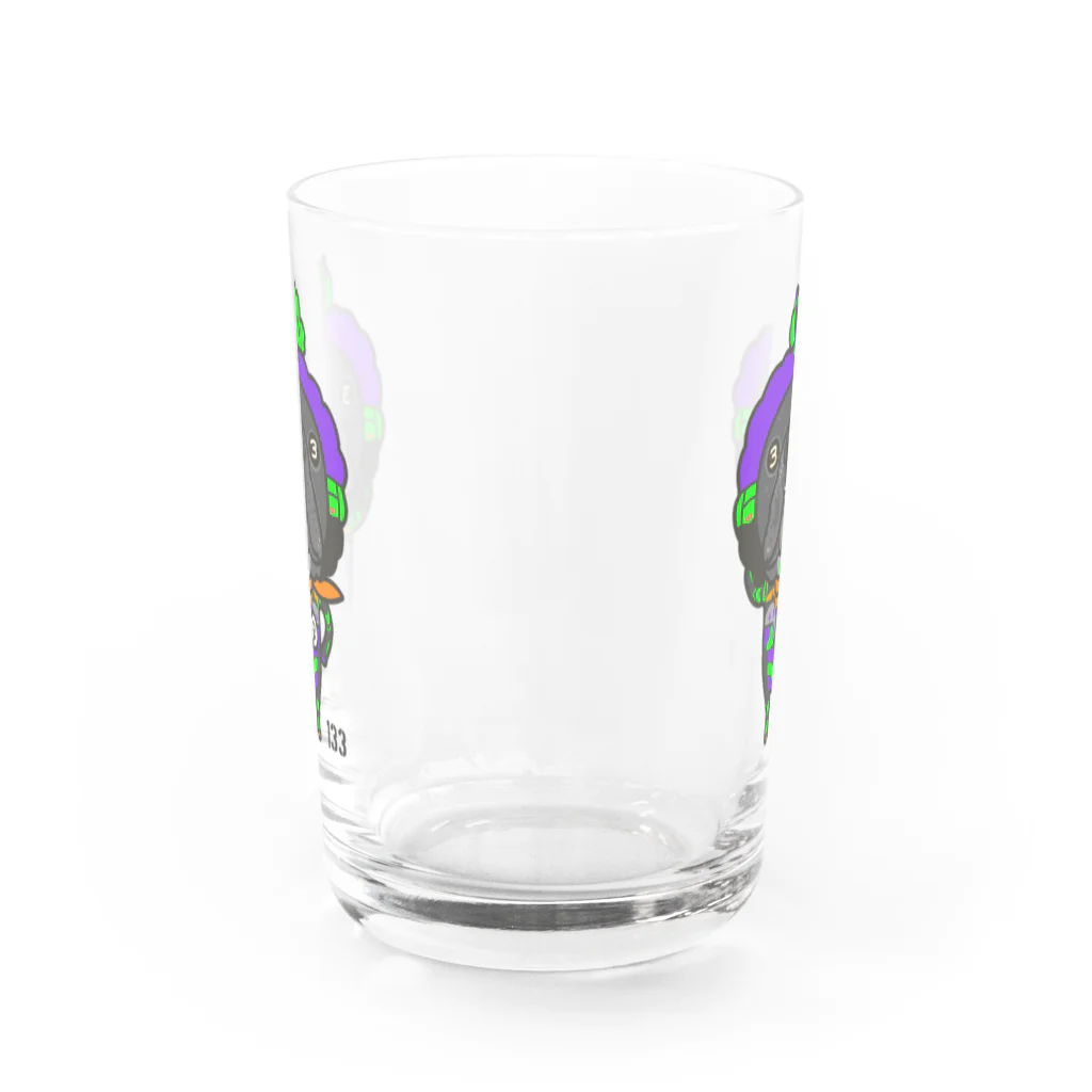 ボーイ君のお散歩のブル号機〜５６号１３３号 Water Glass :back