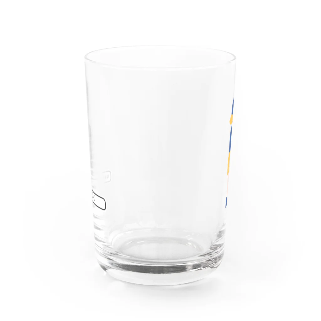 増すのおみせのぼくのコップ グラス反対面