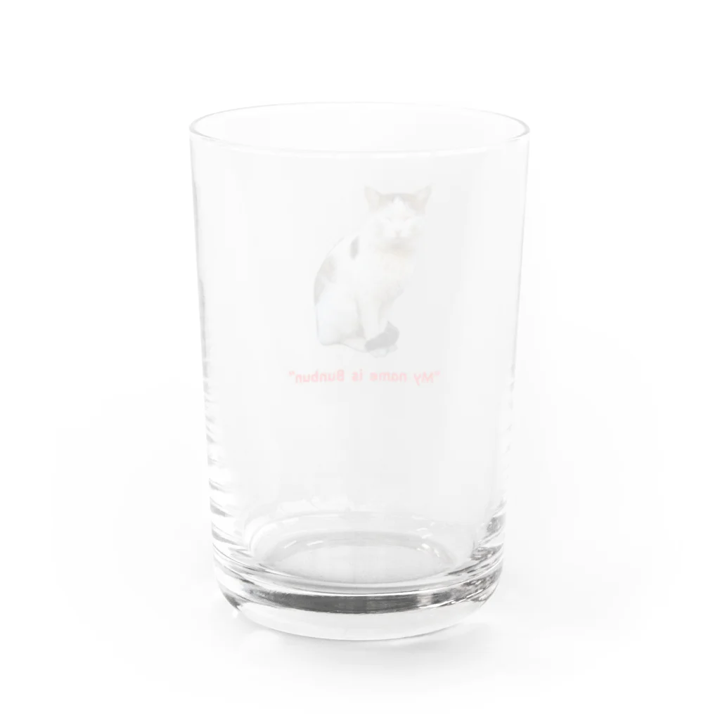 erumaのぶんぶん Water Glass :back