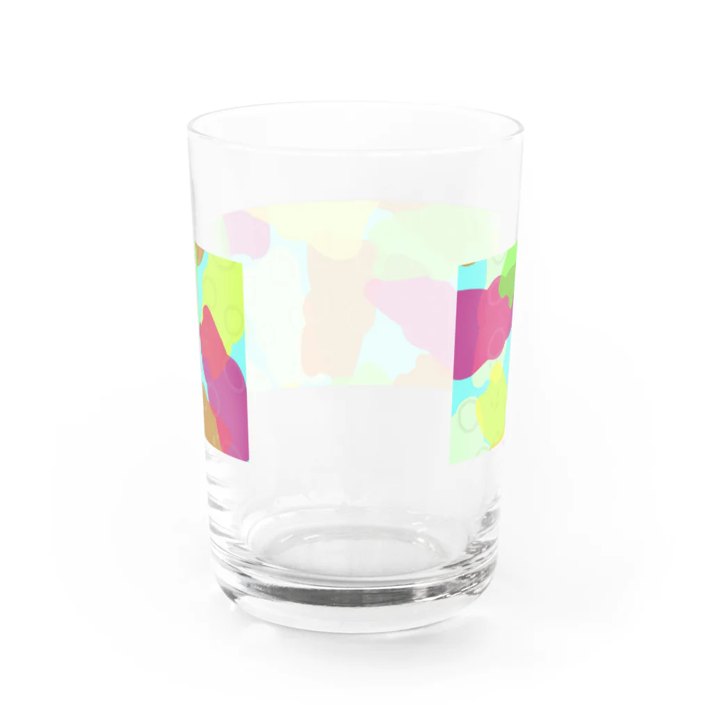 クマ熊の夏のグミグミアイテム Water Glass :back