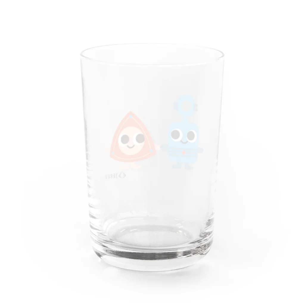 JEREVのロータリーエンジン、エンジンピストンキャラクター Water Glass :back