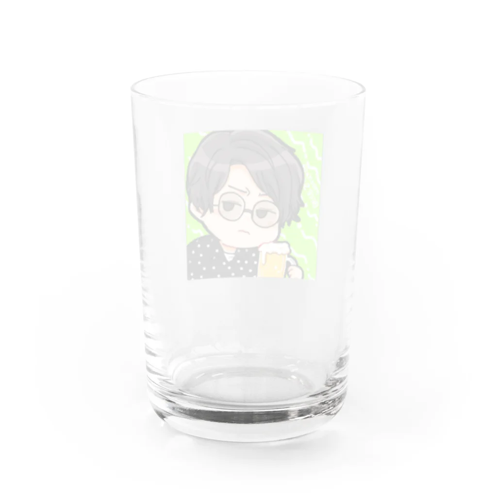 #もうやだビールするのトクイアヤノ[ｷﾐﾄﾞﾘｸﾞﾙｲ] Water Glass :back