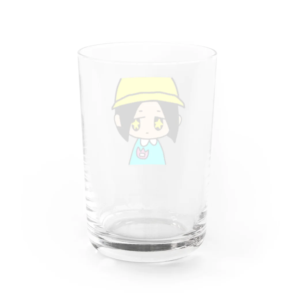 よちえんじのよちよちショップのﾉｰﾏﾙよちえんじ Water Glass :back