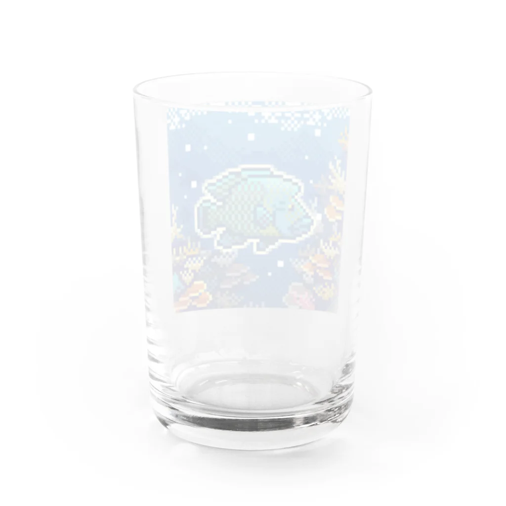 ロドリィ工房のナポレオンフィッシュ Water Glass :back