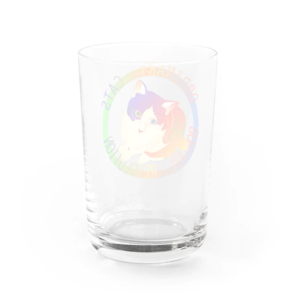 『NG （Niche・Gate）』ニッチゲート-- IN SUZURIのOrdinary Cats03h.t.(夏) Water Glass :back