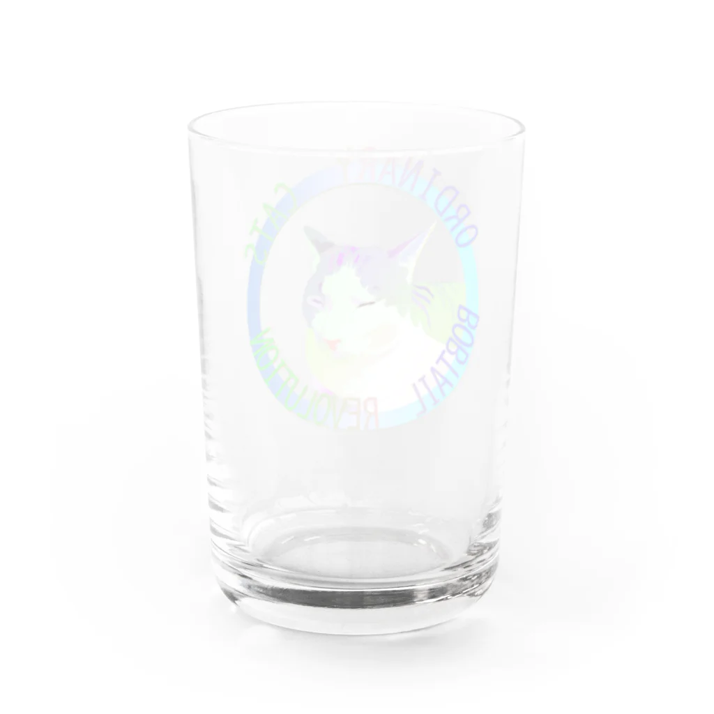 『NG （Niche・Gate）』ニッチゲート-- IN SUZURIのOrdinary Cats05h.t.(冬) Water Glass :back