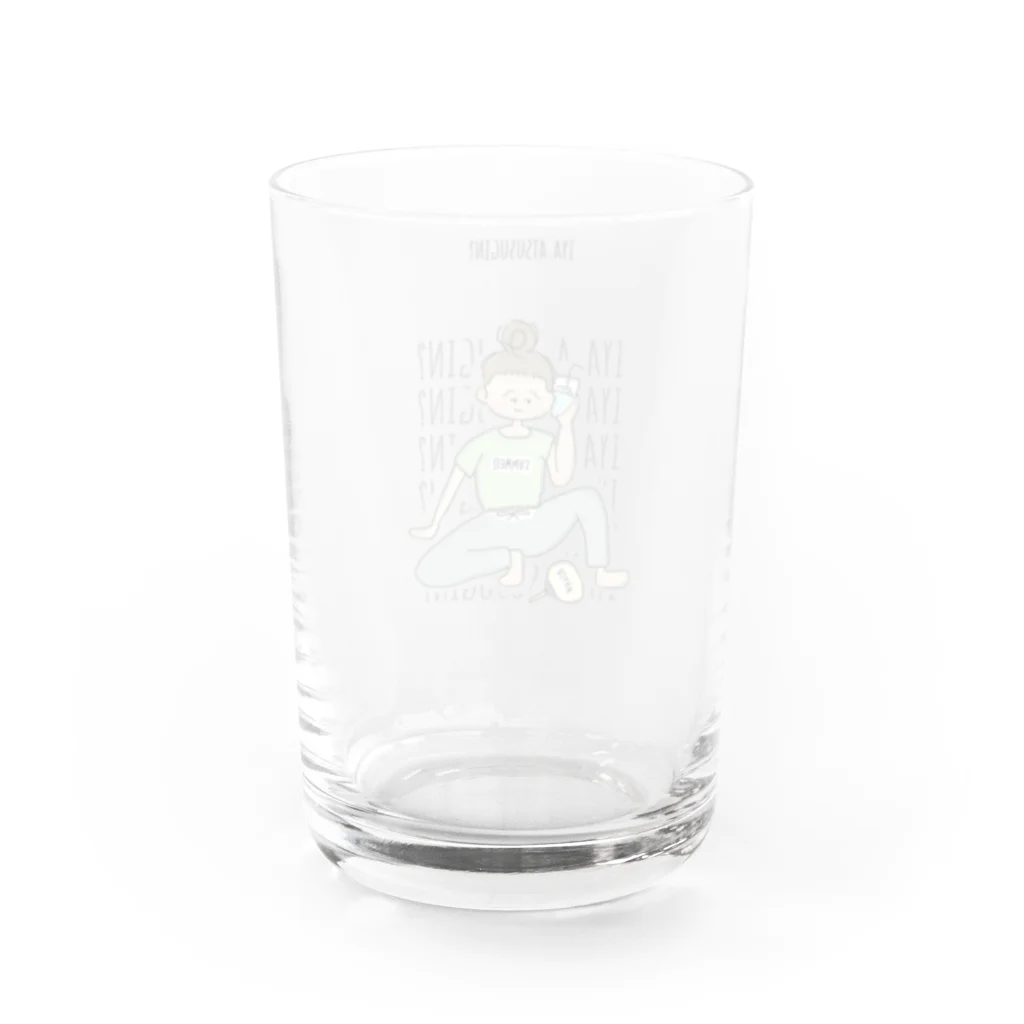 おわんこのいや夏あつすぎん？ Water Glass :back