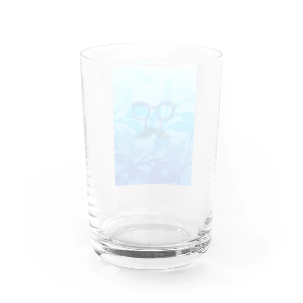 どんぶりむらのナチュラル鼻眼鏡 Water Glass :back