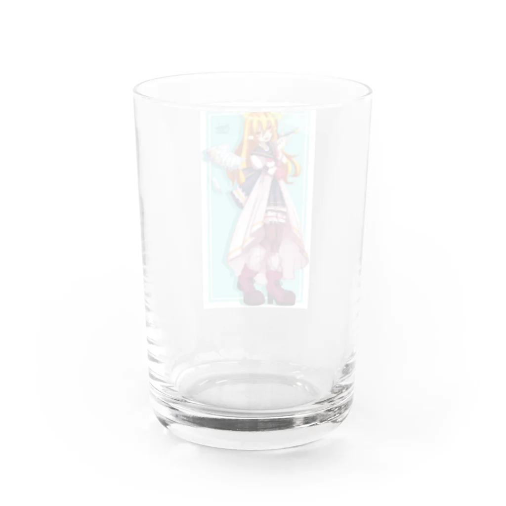 なまこの酢漬けアイテムの落第天使ちゃん Water Glass :back