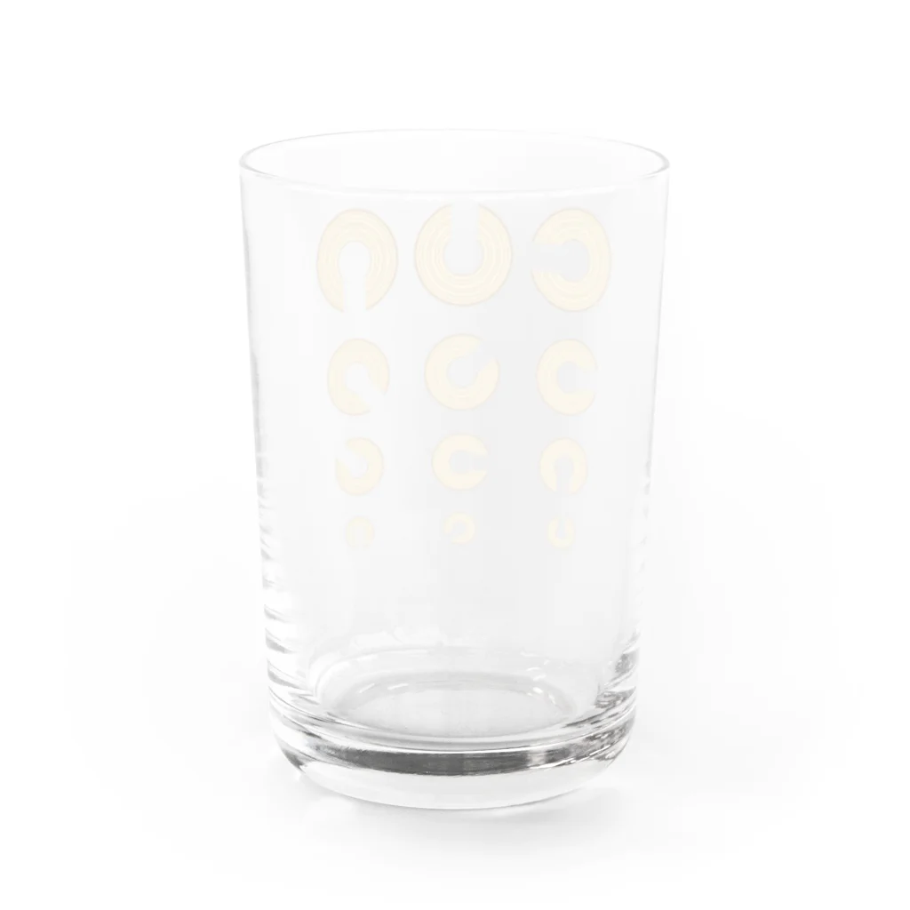 Midnight Cafeのバウムクーヘン環 Water Glass :back