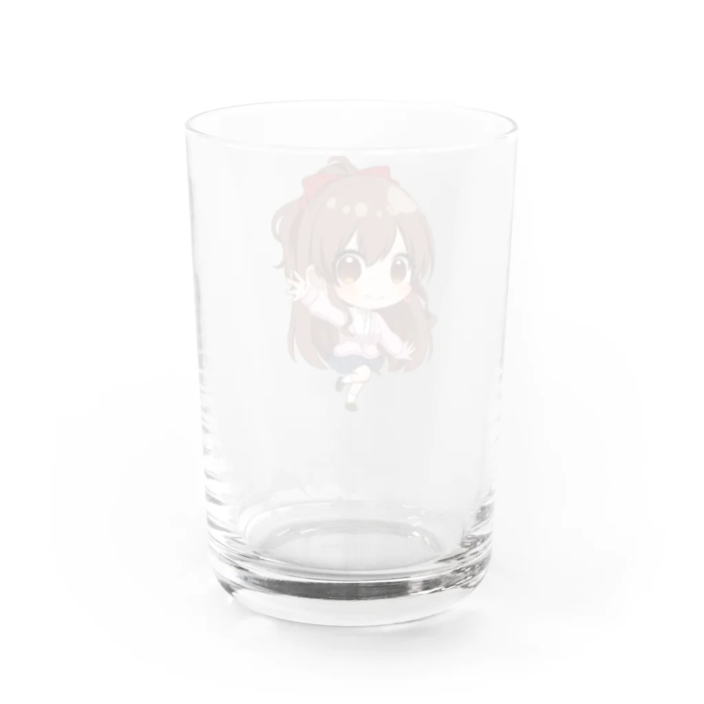 あゆちゃんわかんないのちびあゆ Water Glass :back