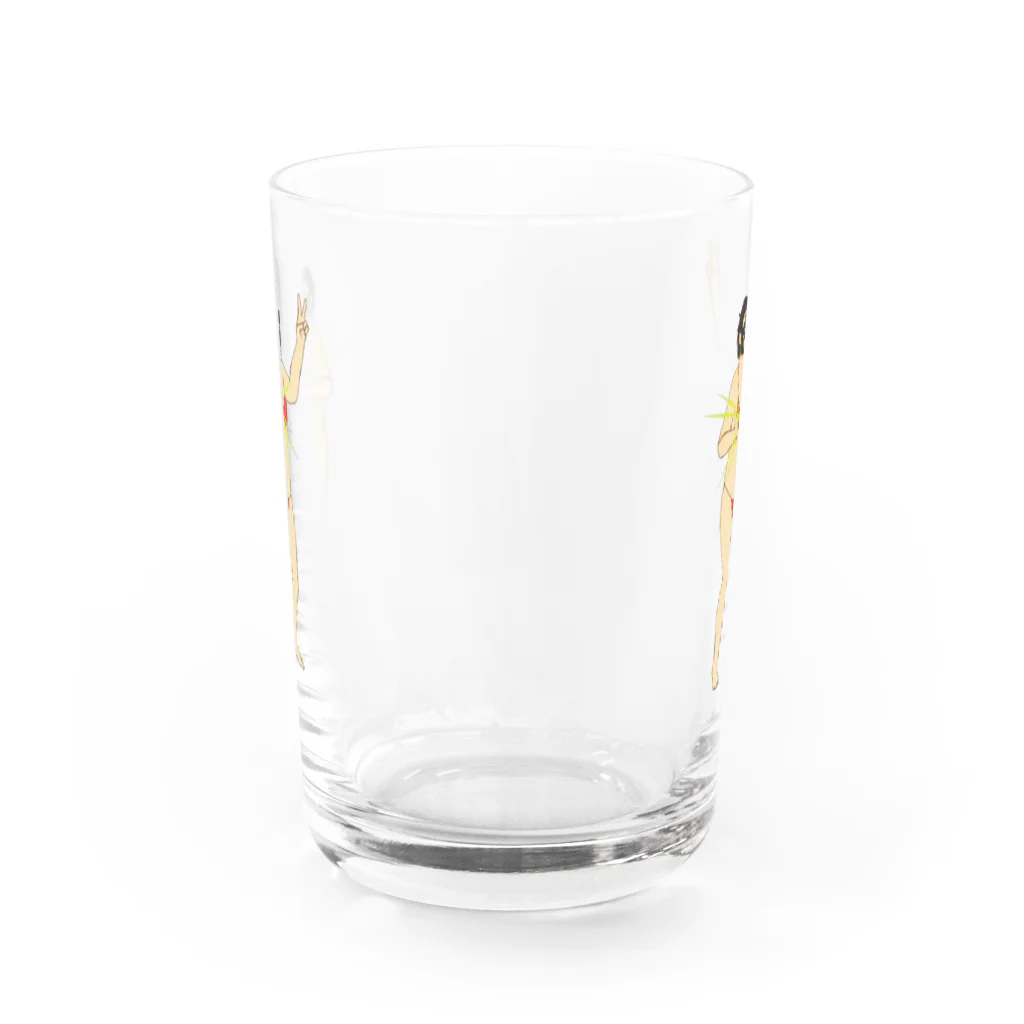 HSOgamingの夏を楽しむ科学者 Water Glass :back