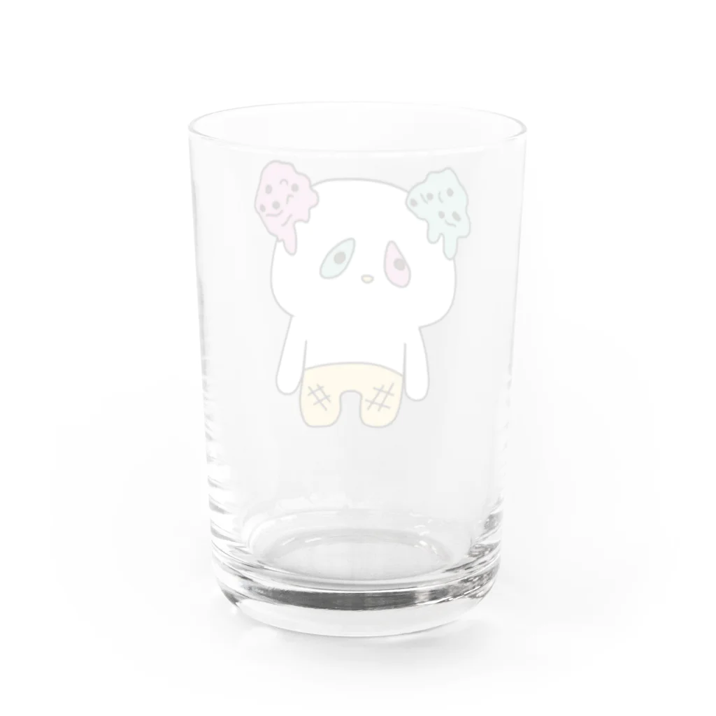 chocopaのアイスパンダ Water Glass :back