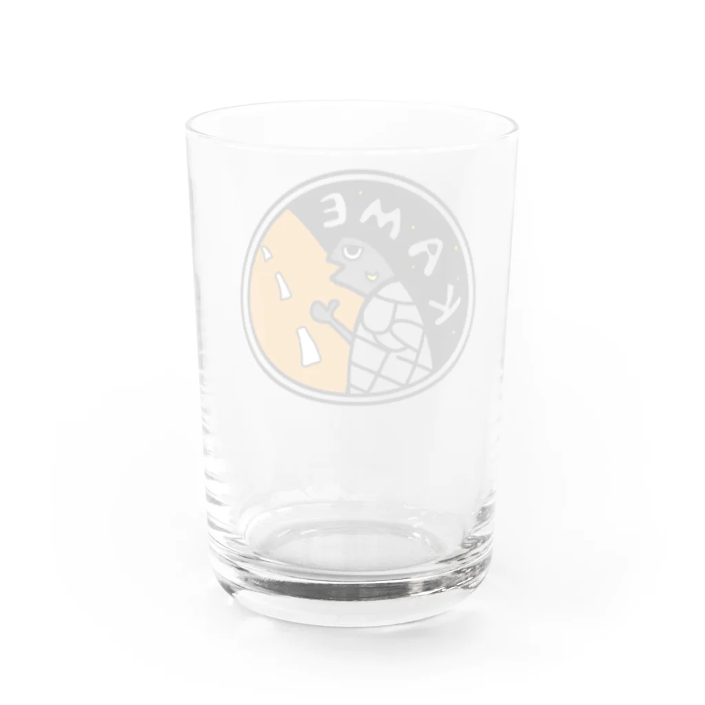 jokeboxのカメちゃん Water Glass :back