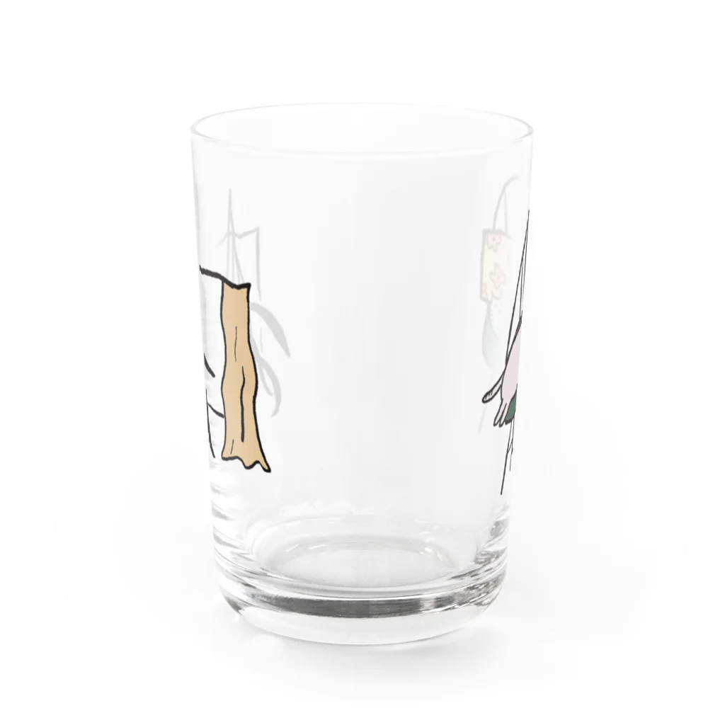 Otasuketai Online Shopのcat room Water Glass :back