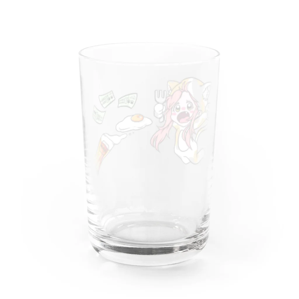 あぴー🐾🍺のあぴーグラス Water Glass :back