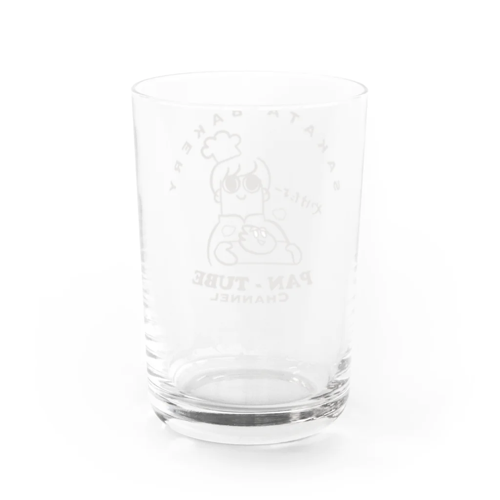 阪田ベーカリーのぱんちゅーぶShopのパン芸人 阪田ベーカリーのぱんちゅーぶのグッズだよ Water Glass :back