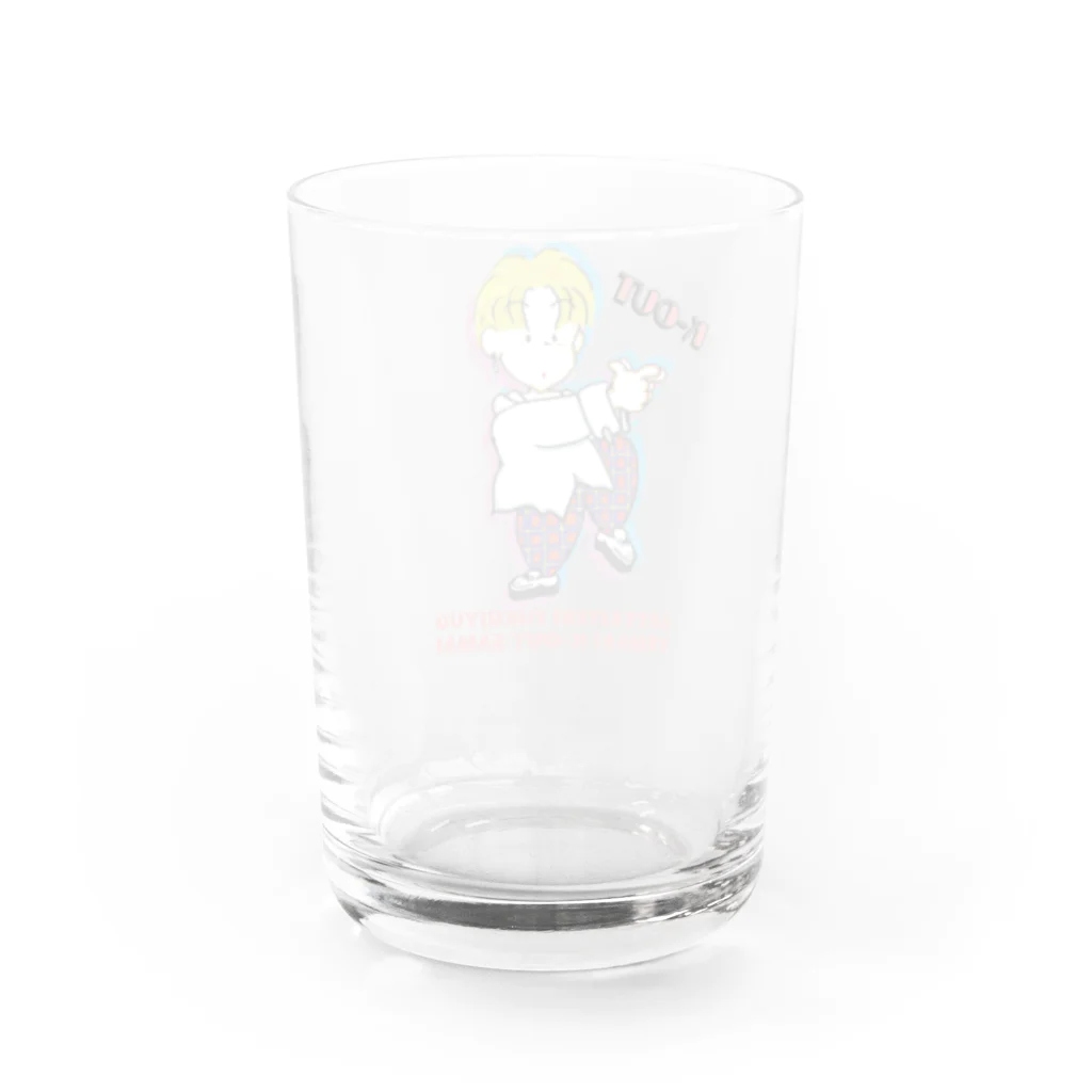 絶対的服従SHOPの80'sファンシー ケーアウト様② Water Glass :back