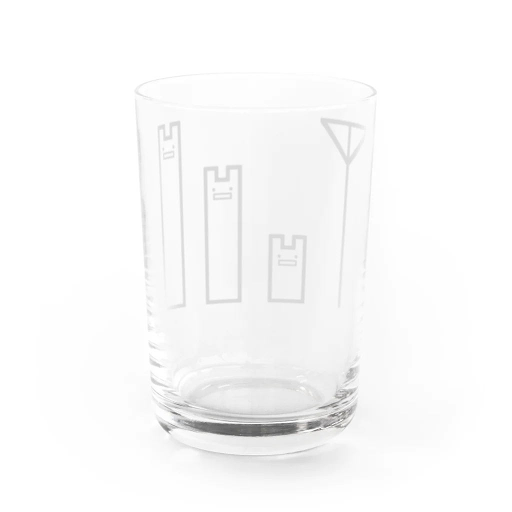 2Dうさぎの2Dうさぎ 電波 Water Glass :back