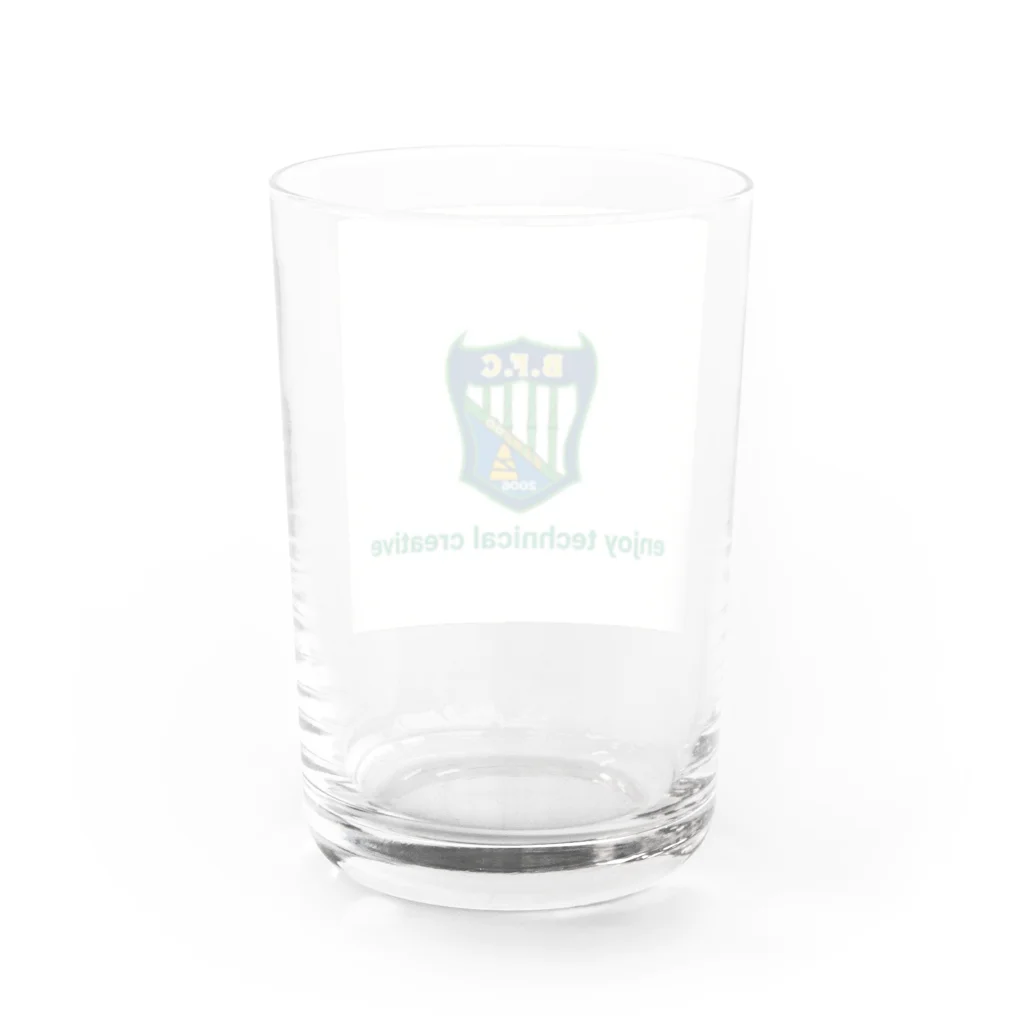 梅地孝也のバンブーFC Water Glass :back