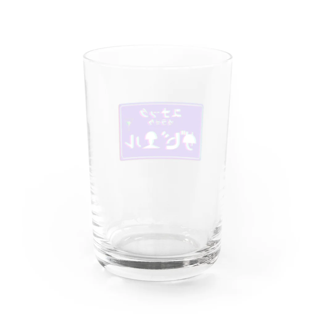 KOMEYAの昭和スナックネオン Water Glass :back