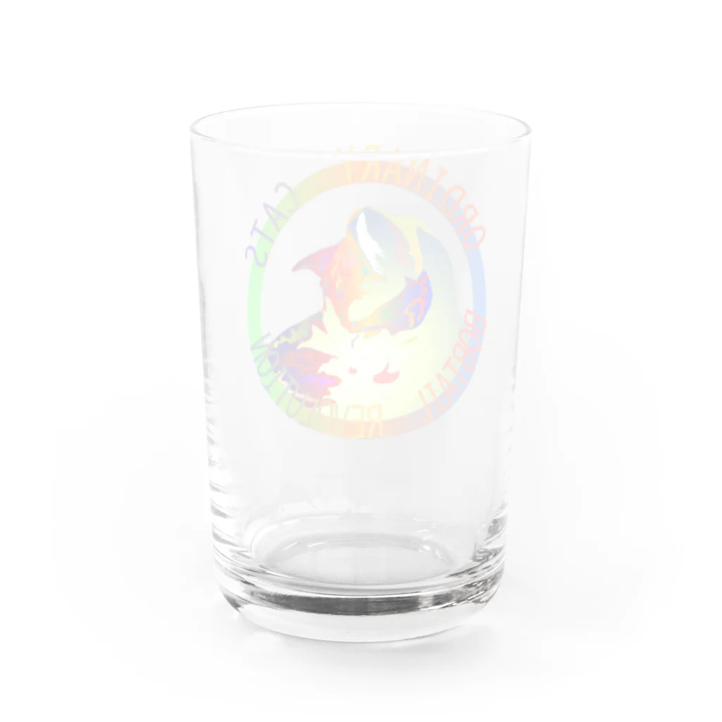 『NG （Niche・Gate）』ニッチゲート-- IN SUZURIのOrdinary Cats02h.t.(夏) Water Glass :back