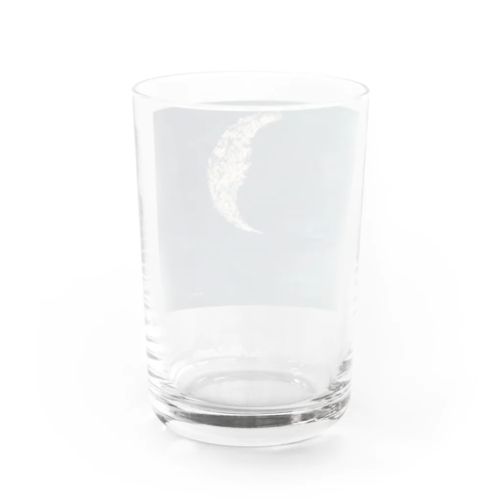 MAINA YUI SHOPの浮かぶ月 Water Glass :back