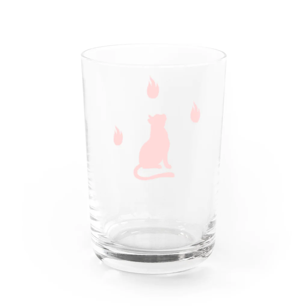 リオ@ゲーム実況者の火猫 Water Glass :back