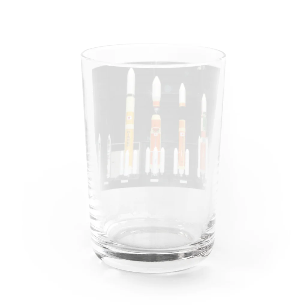 EijiPonのロケット Water Glass :back