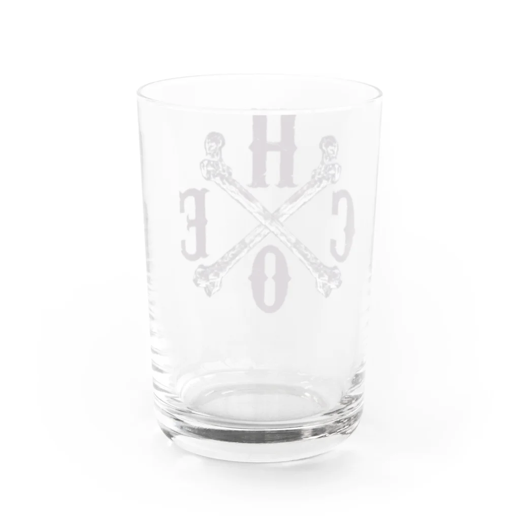 CalmExcelのcrossbone Water Glass :back