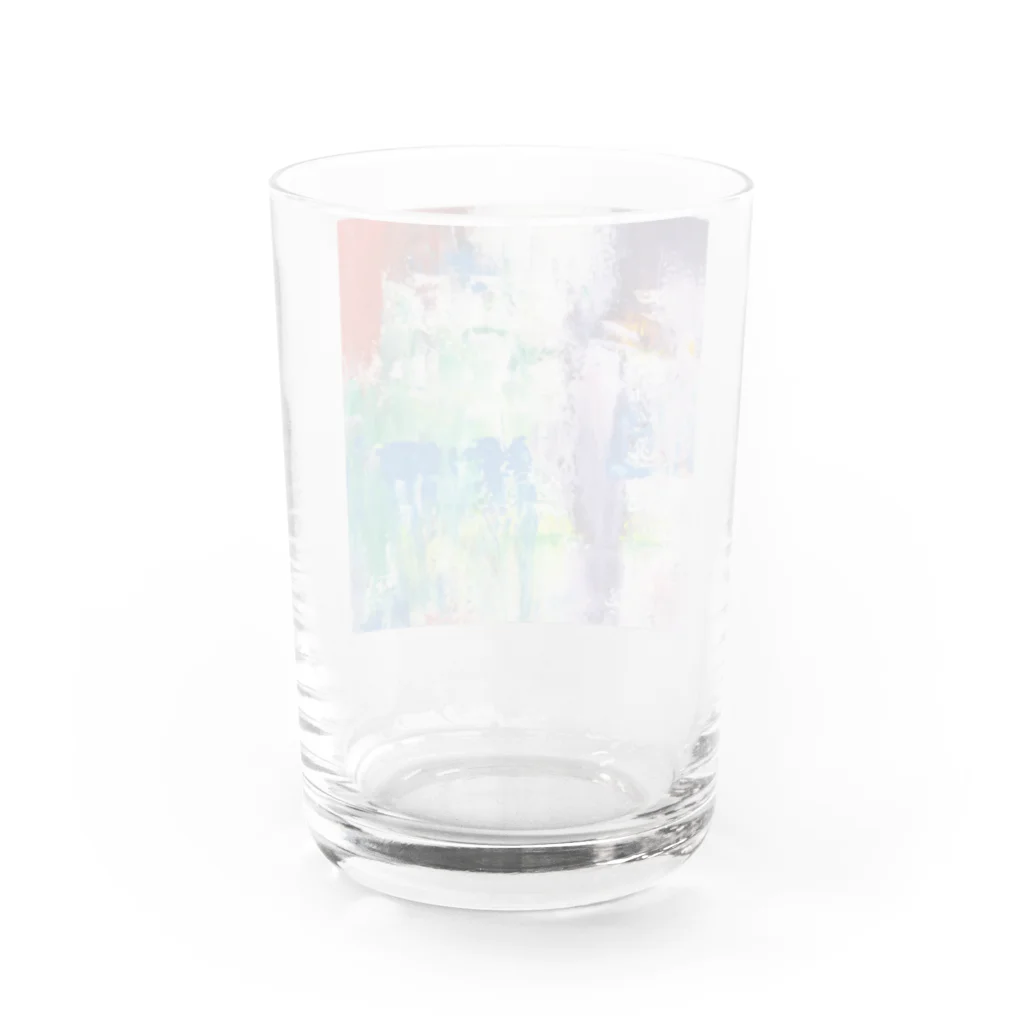 Alone catのごちゃまぜ Water Glass :back