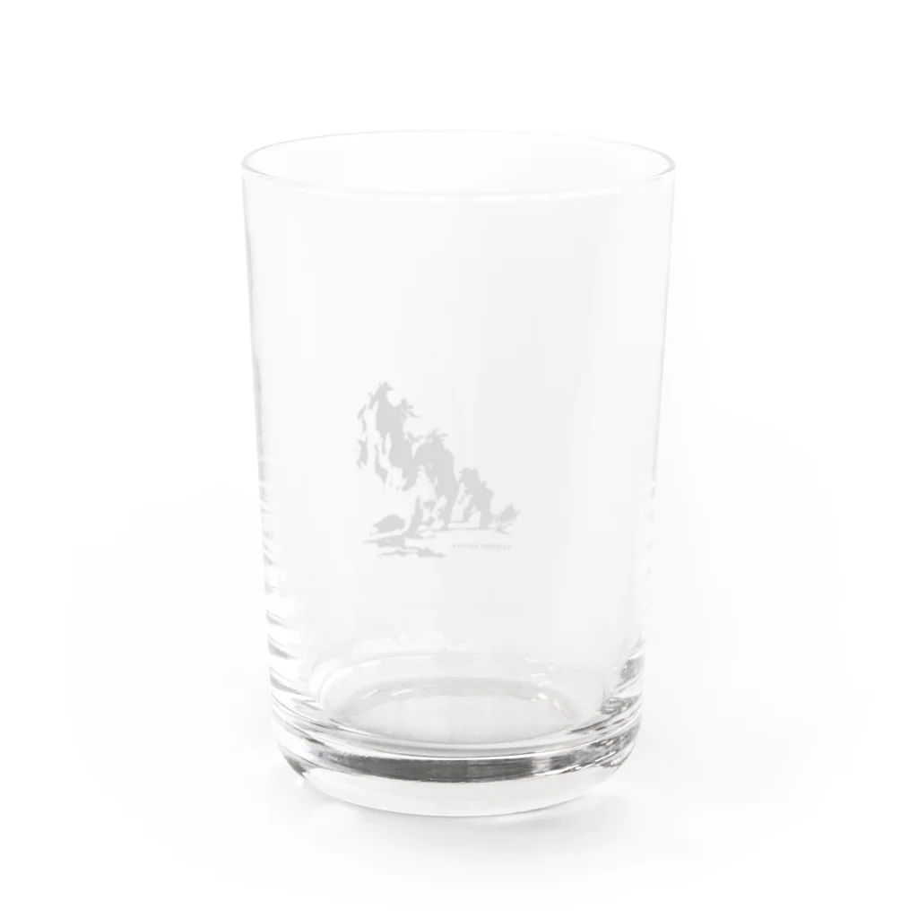 禅海茶屋 ITEMSHOPのzenkaiグッズBk Water Glass :back