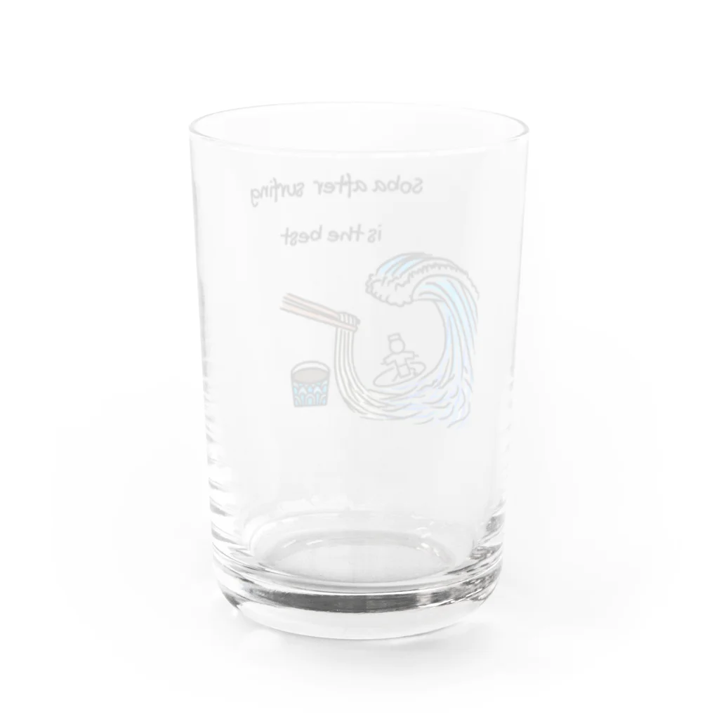 そば処　川岸のkawagishi02 Water Glass :back