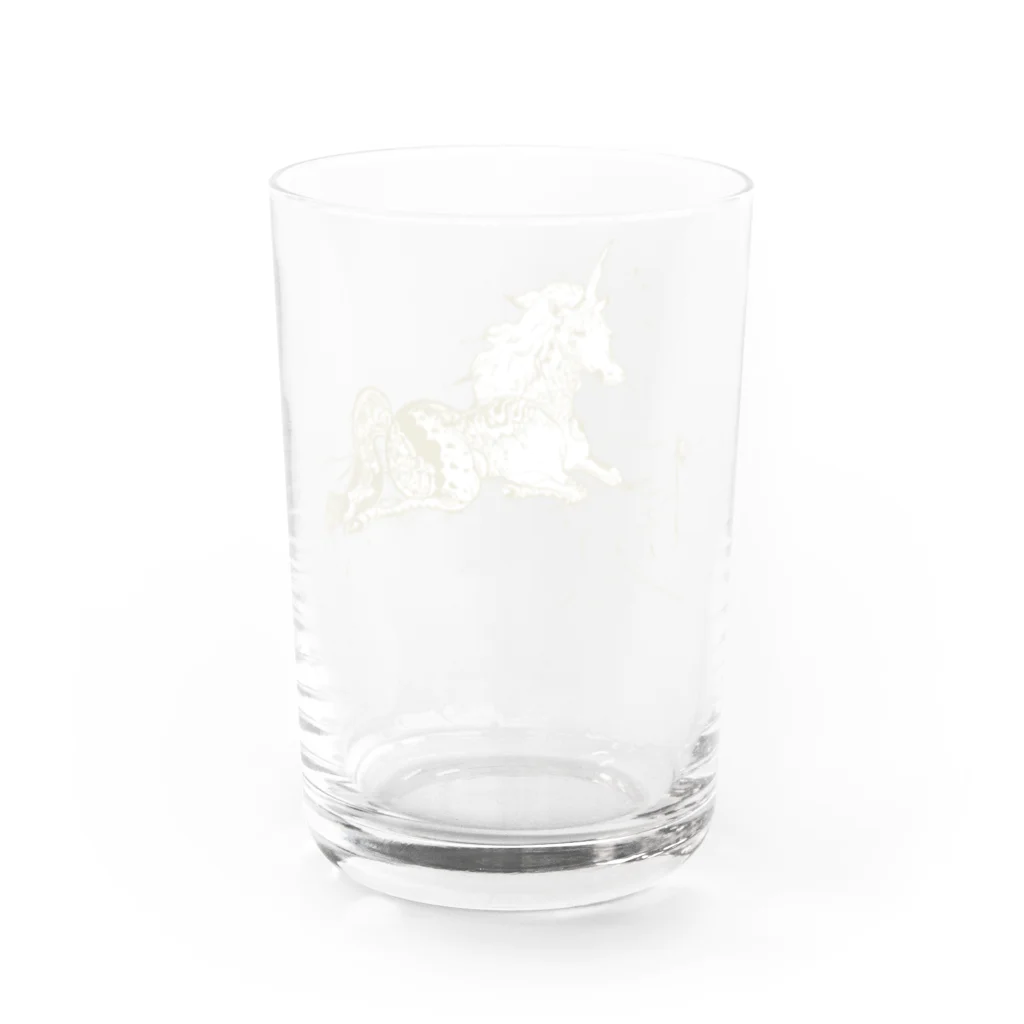 サエポムのユニコーン Water Glass :back