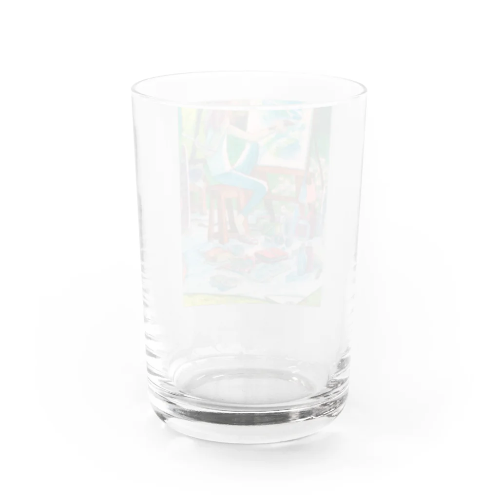 ほそぼそタイムスのくらし Water Glass :back