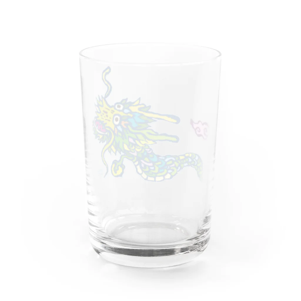 Gemo こうだともこのげもげも昇龍 Water Glass :back