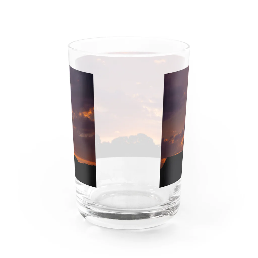 guu.の明日は夏至だー！ Water Glass :back