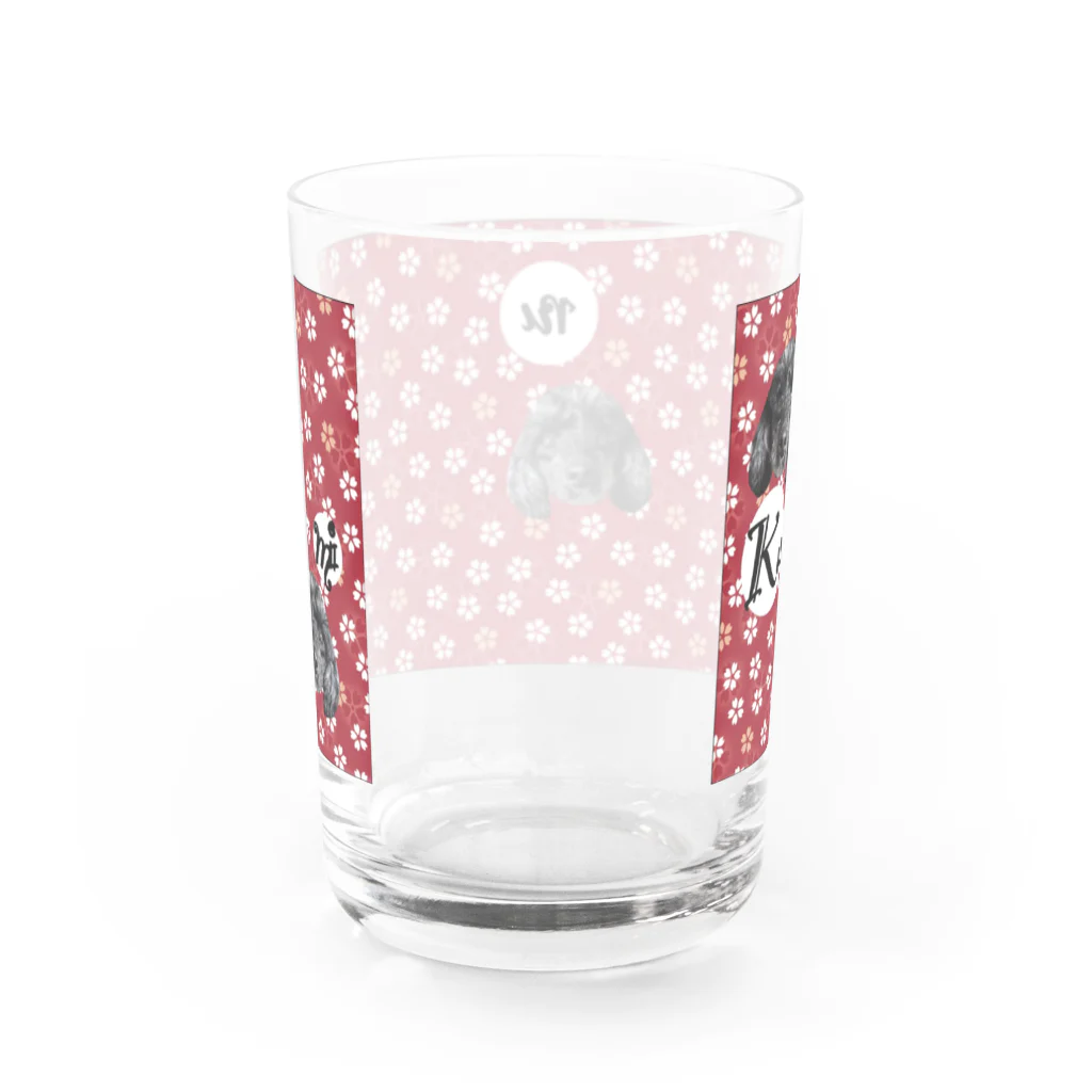 smilepocketのkurumi Water Glass :back