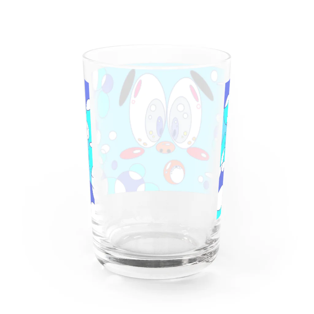 くもくもらんどのくもくもくん Water Glass :back