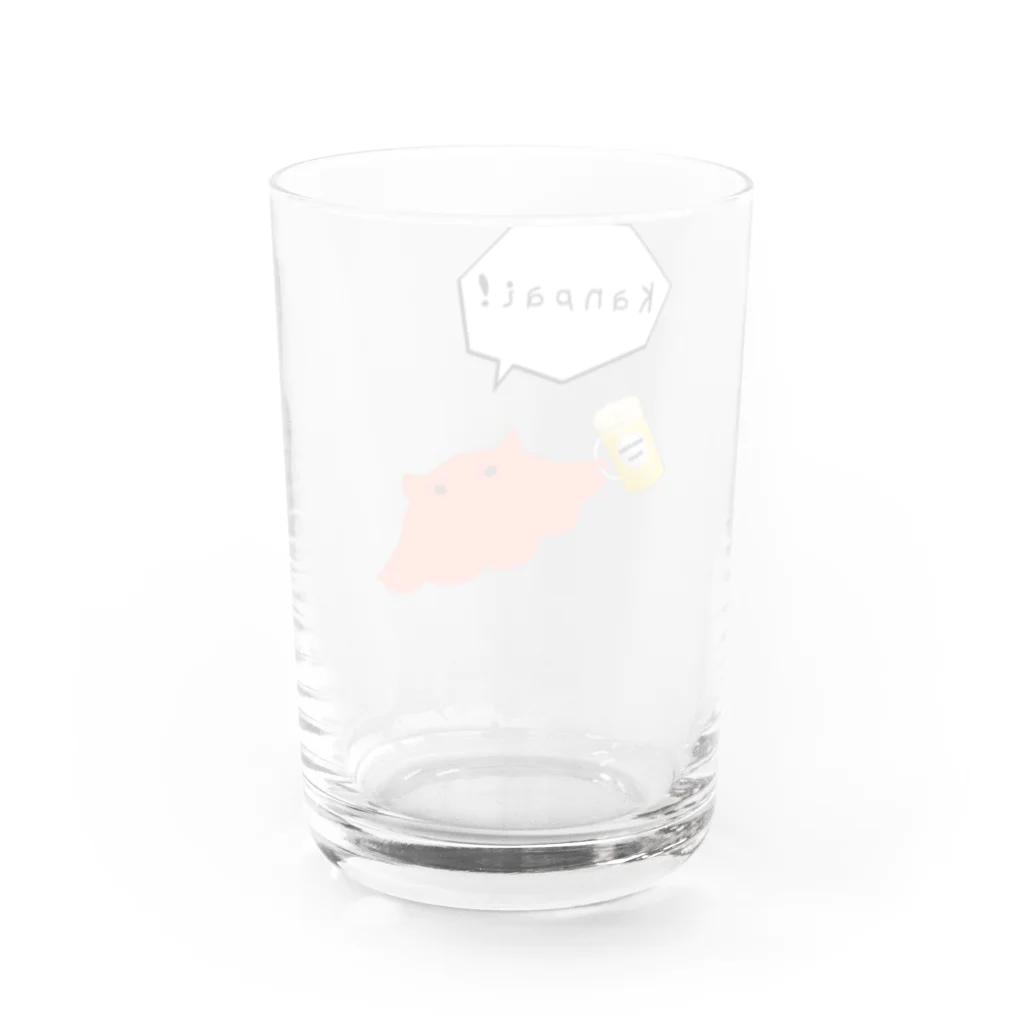 めんだこくんのかんぱいめんだこくん Water Glass :back