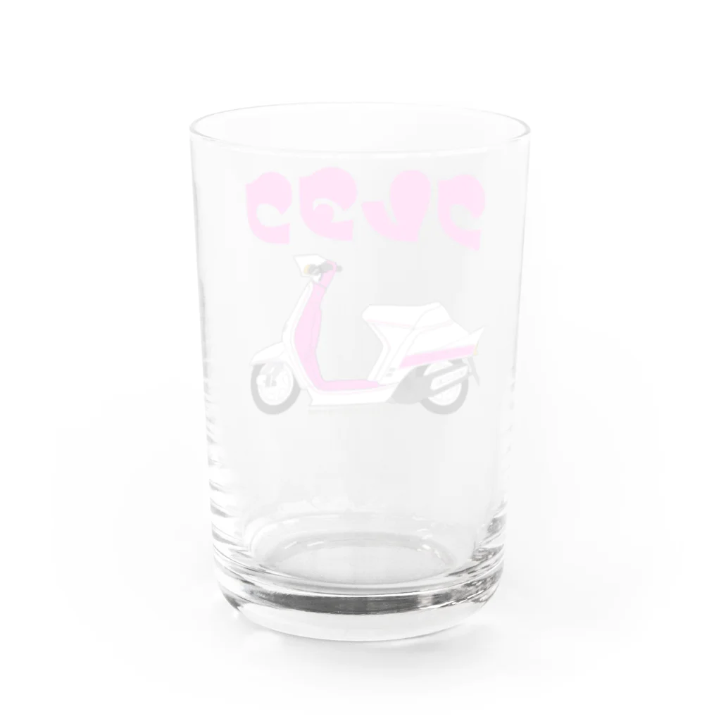 マルニカスタムのクレタク　昭和のスクーター Water Glass :back