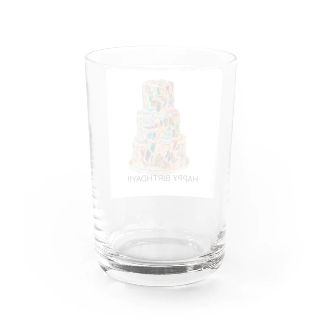 koromo#誕生日のHBDシリーズ Water Glass :back