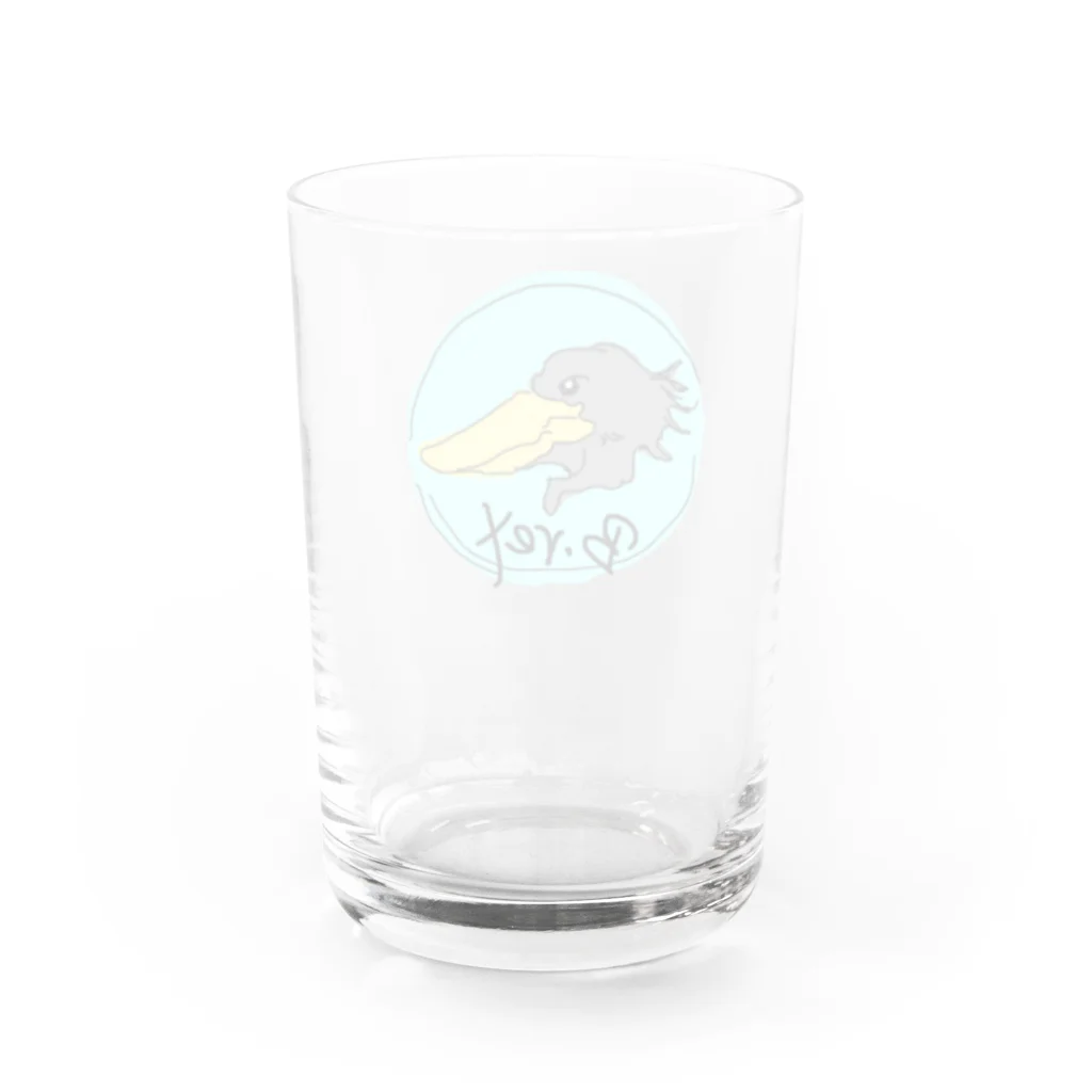 らぶかんすのハシビロあい Water Glass :back