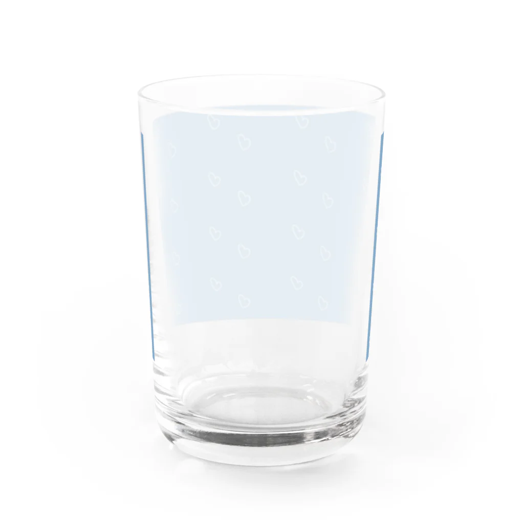 ぱるーんのくらうどはーと Water Glass :back