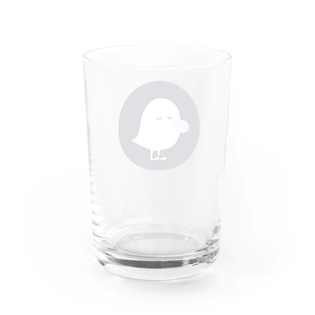 sasaroniumの立ち寝おばけ Water Glass :back