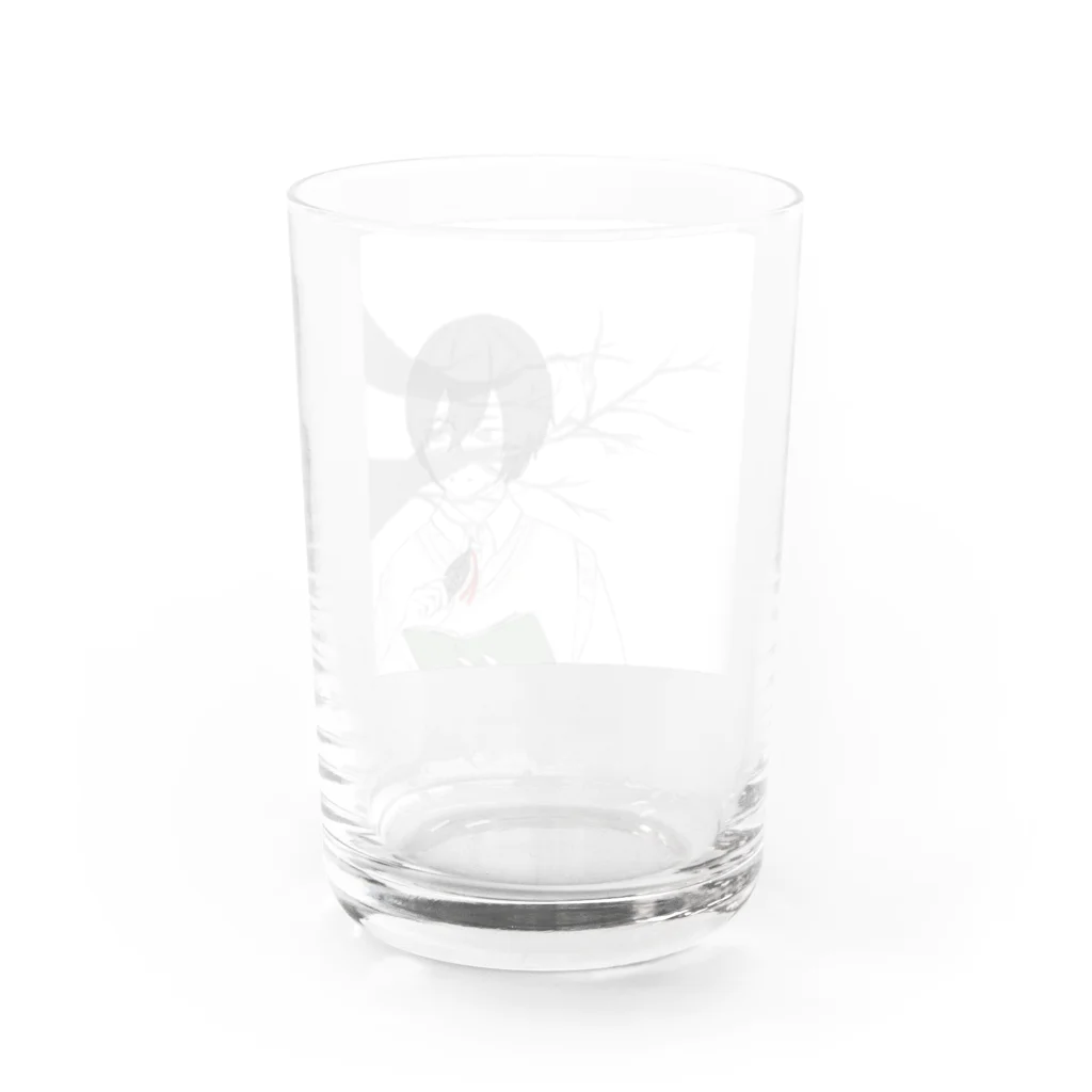 青大将の樹木 Water Glass :back