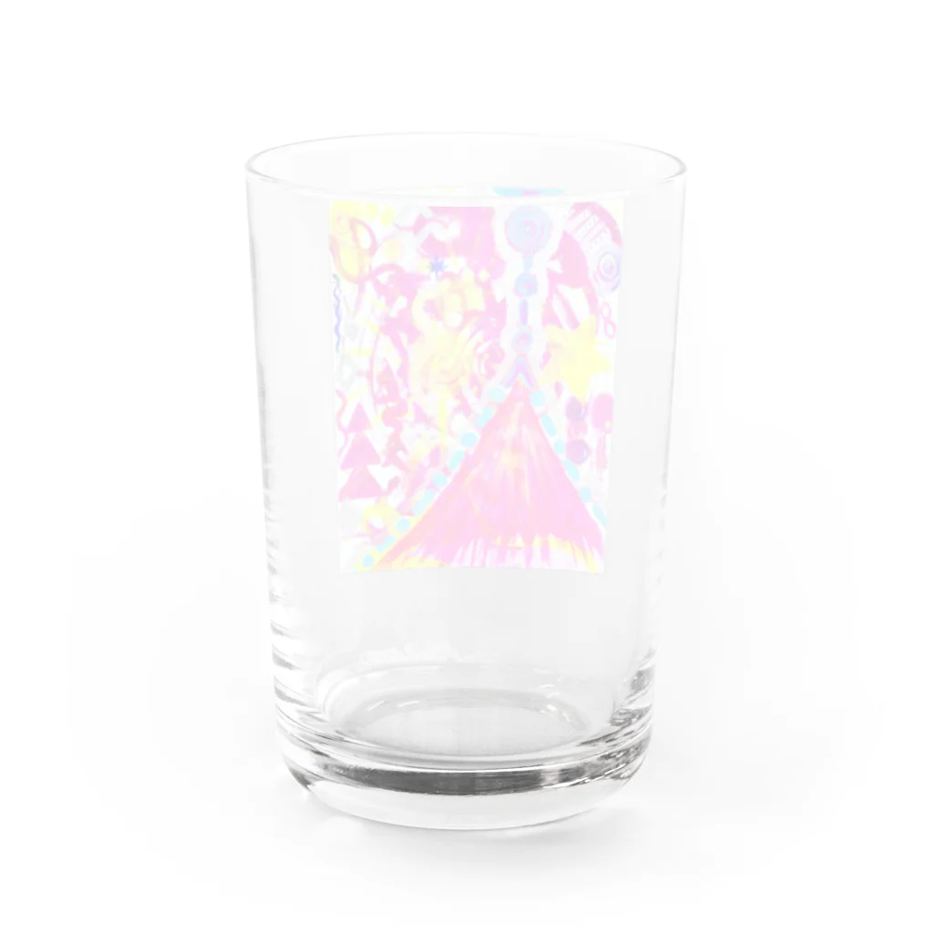 あっぴーぽやっくのHAPPYショップ２号店のLOVE FUJI  Water Glass :back