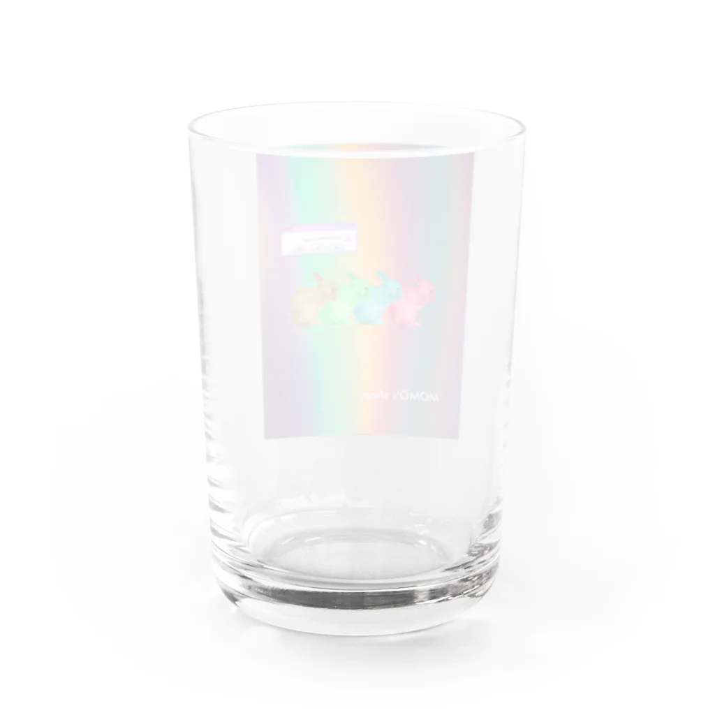 𝙈𝙊𝙈𝙊'𝙨 𝙎𝙝𝙤𝙥のrabbit×4 Water Glass :back
