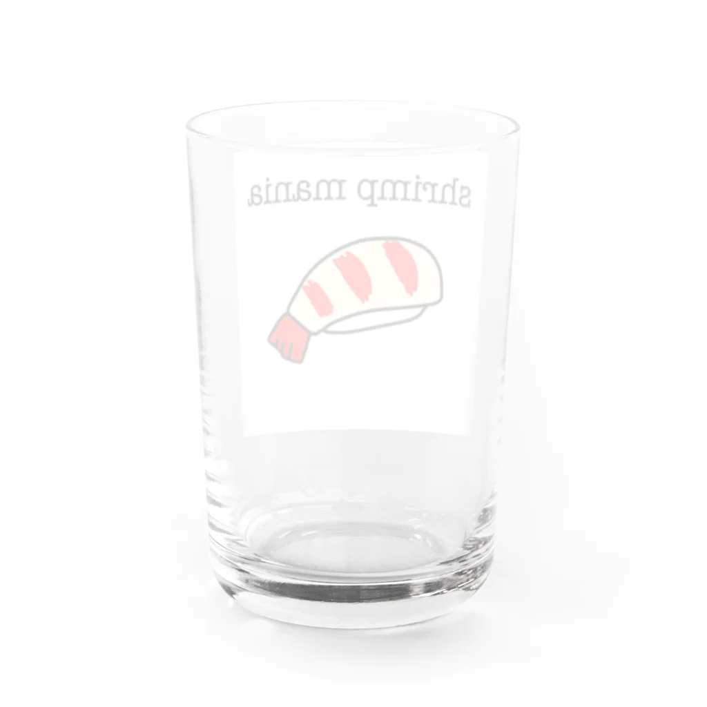 想くん'sショップのエビマニア。 Water Glass :back